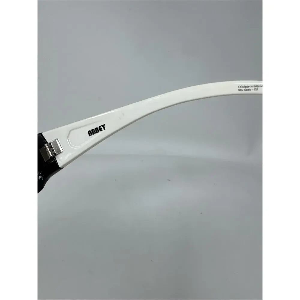 Spy+ Optics ABBEY Black White Rectangle Sunglasses - Picture 6 of 11